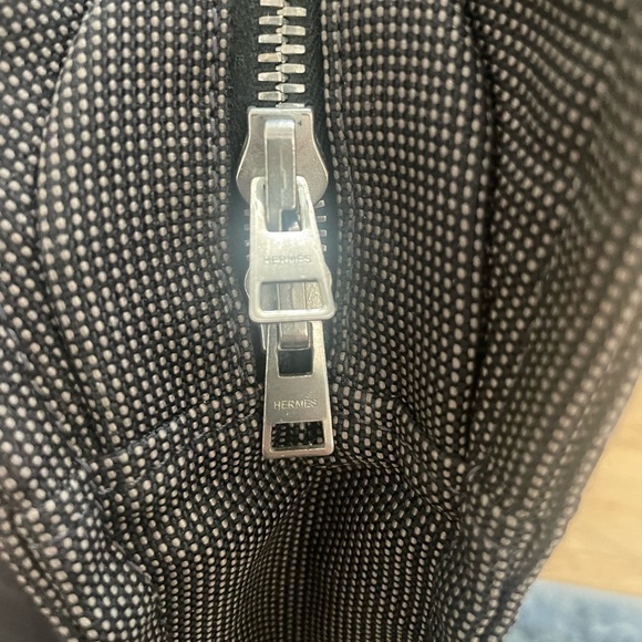 Hermes Herline canvas tote - Picture 2 of 8